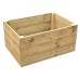 Rectangular Wooden Raised Bed
